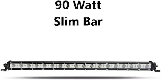Led Super Slim Waterproof Headlight 18 Optonic Led Directional 6000lm-12/24volt Tc-318