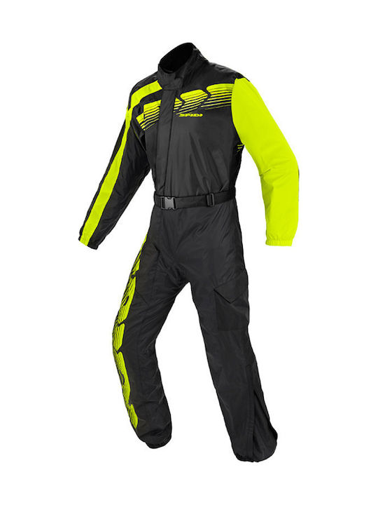 Spidi Touring Rain Ανδρική Αδιάβροχη Ολόσωμη Φόρμα Μηχανής Yellow fluo