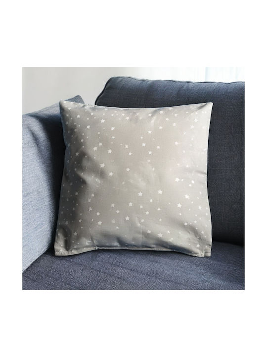 Oxygen Oxygen Throw Pillow Sofa Cushion Little Grey Stars Grey Stars 45x45cm