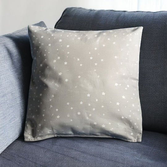 Oxygen Oxygen Throw Pillow Sofa Cushion Little Grey Stars Grey Stars 45x45cm
