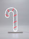 Estheti Design Neon Beleuchteter Lichtschlauch 18x33cm Süßigkeiten Basis 4,5V Netzteil Rot & Weiß LED Verlängerung 3m IP44 2 Stücke 600-23118