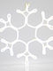 Estheti Schneeflocke 3m Neon LED Lichtschlauch Monokanal Weiß 38x35cm Ip44 2 Stücke 600-23004