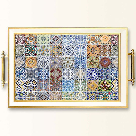 Aberto Design Dreptunghiular Tavă de Servire 50x29x3.5cm 244KNG1736 1buc