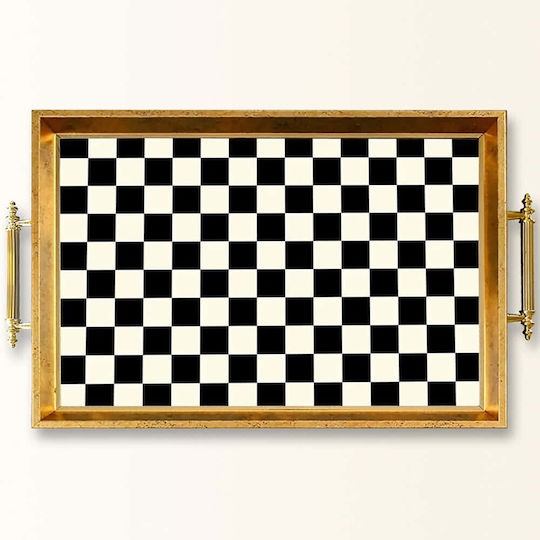 Aberto Design Rectangular Serving Tray 50x29x3.5cm 244KNG1450 1pcs