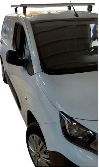Menabo Roof Bars Metallic 2018+ (with Roof Rack Legs)