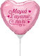 Mini Form Herz Luftballon Mama Ich Liebe Dich Sehr