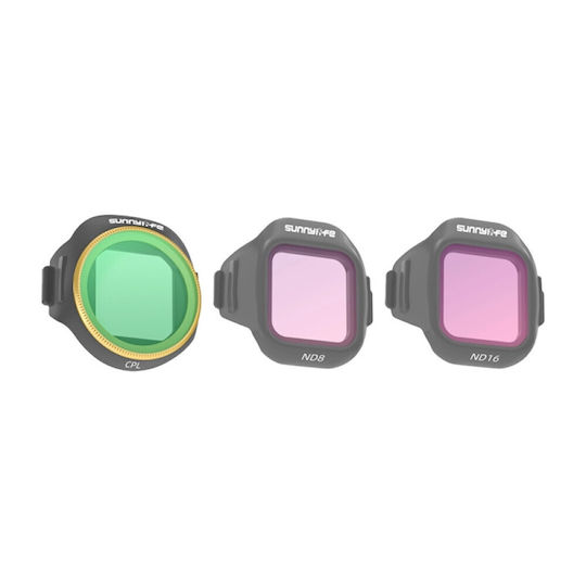 Sunnylife CPL / ΝD Σετ Φίλτρα Φακών για DJI Mini 5 Pro 3τμχ