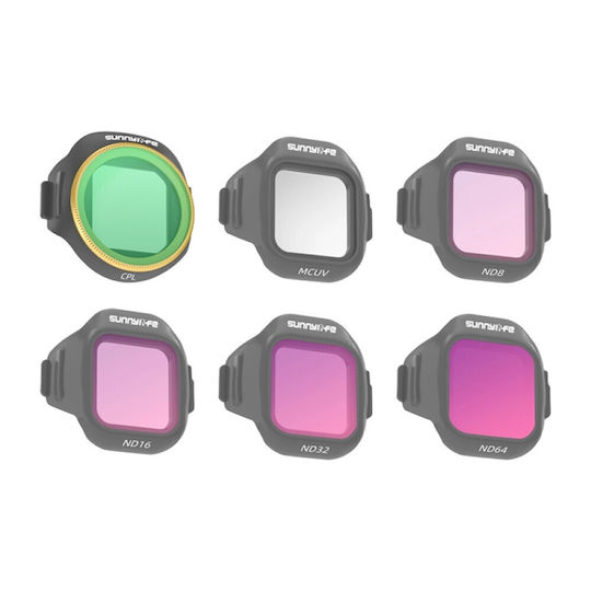 Sunnylife CPL / ND32 / ND / ND/PL Lens Filter Set for DJI Mini 5 Pro 6pcs