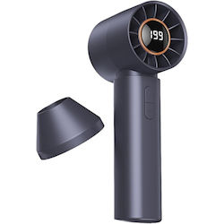 Portable Turbo Fan Without Blades Silent Led Display Type C Charging