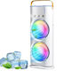 Double Fan Rgb Lighting Cooling 16 Degrees Celsius