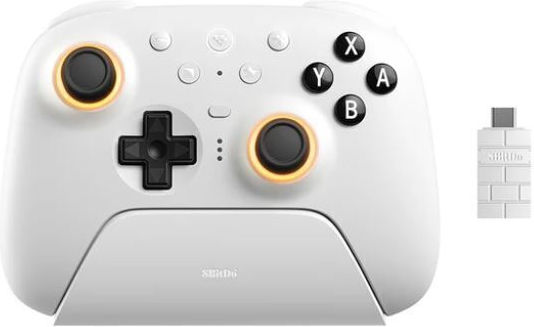 8Bitdo Ultimate 2 Kabelloser Controller für PC / Android / iOS Weiß