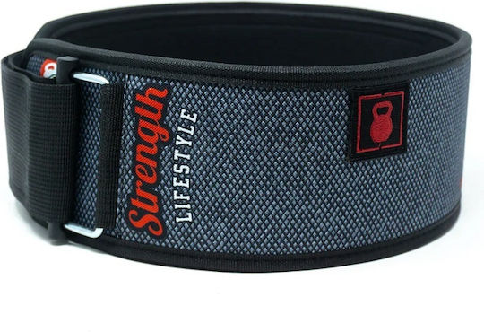 Gerader Gewichthebergürtel Stärke Lifestyle 4"-2pood