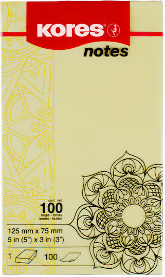 Kores Mandala Sticky Notes 125 × 75 Mm 748250 Office School Supplies