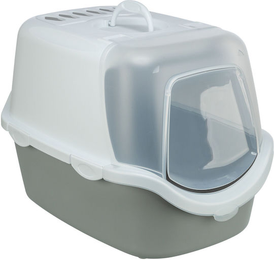 Trixie Cat Toilet Closed Blue L40 x W40 x H56cm