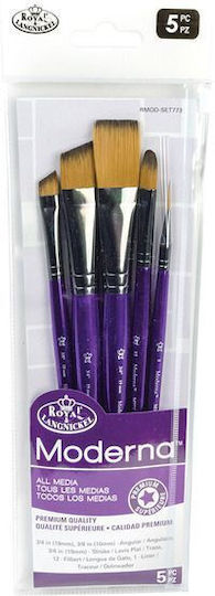 Brush Set 5 Pieces Moderna Rmod-set773