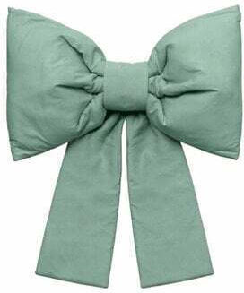 Fundiță Textilă Decor Pentru Ornamentarea Lumânării Verde Ceai