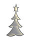 3D LED Tree 30cm Warm White Electric