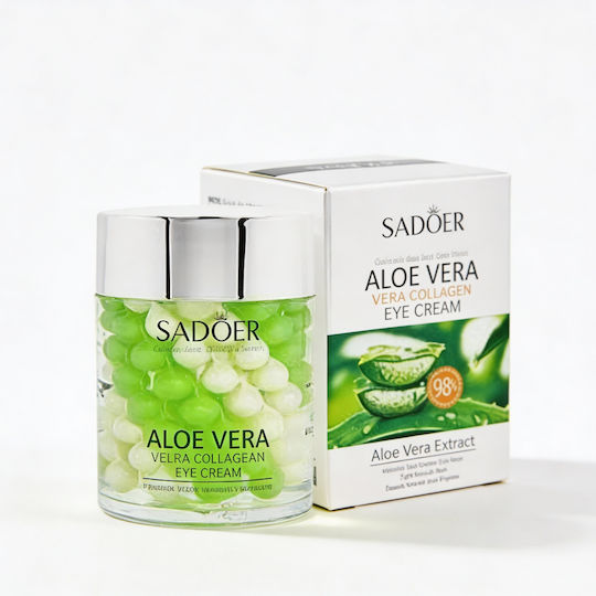 Cremă Hidratantă de Ochi cu Aloe Vera pentru Piele Sensibilă 60gr
