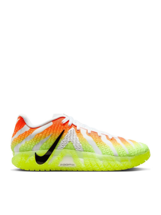 Ja 3 "Snowed In" Χαμηλά Μπασκετικά Παπούτσια White / Bright Crimson / Volt / Black