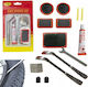 Bicycle Tube Repair Kit Patches Glue And Tools Complete Emergency Set