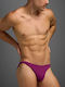 Herren Slips Purple mit Mustern 1Packung