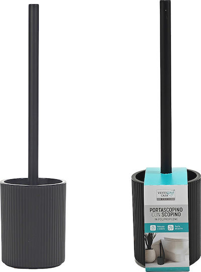 General Trade Plastic Coș de gunoi pentru baie Negru