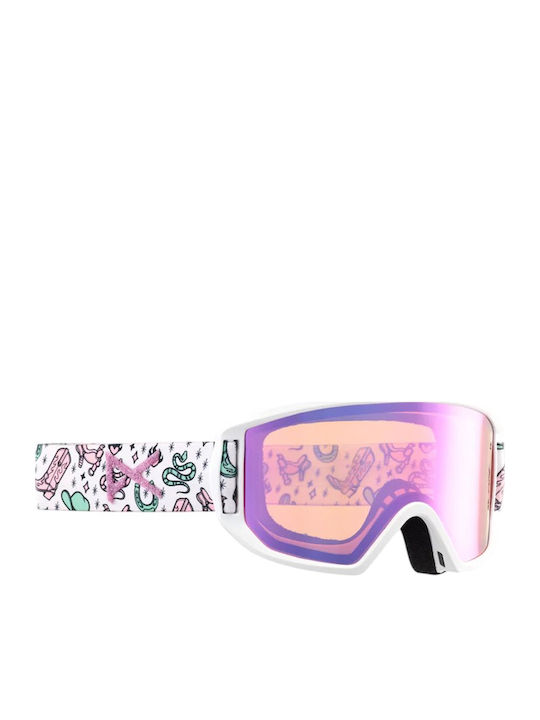 Anon Relapse Ski & Snowboard Goggles Kids Pink ...