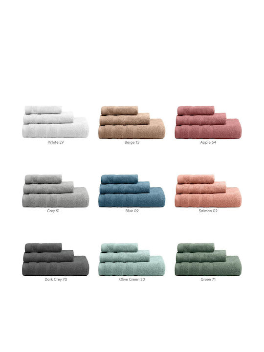 Adam Home Hand Towel 40x60cm Olivegreen Weight 600gr/m²