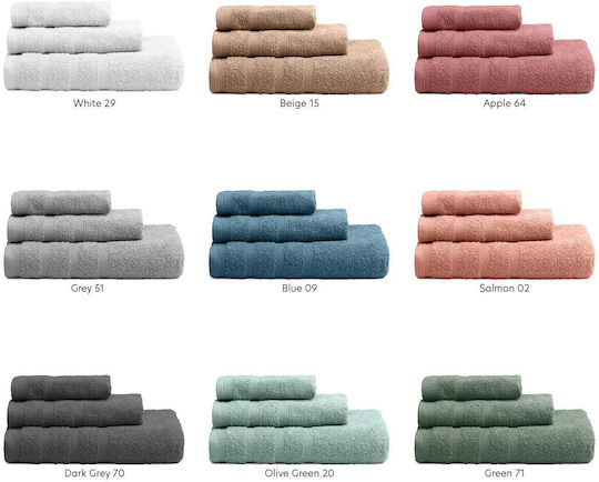Adam Home Geschirrtuch 50x90εκ. Olivegreen Gewicht 600gr/m²