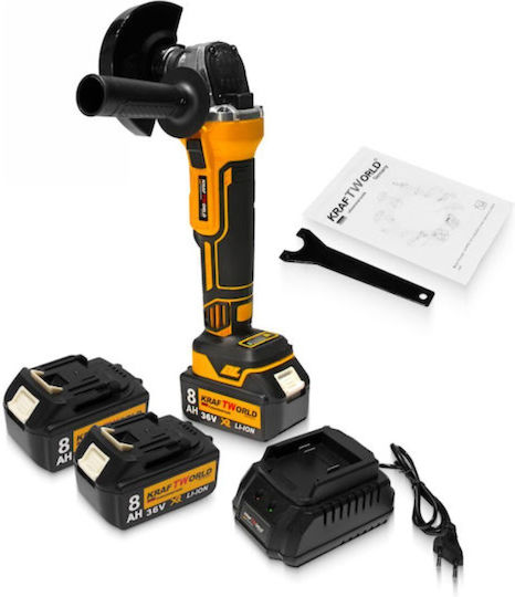 Dream House KW-S145 Τροχός 125mm Μπαταρίας Brushless 2x8Ah