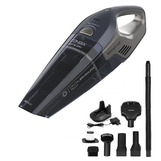 Cecotec Conga Rockstar Rechargeable Handheld Vacuum 25.2V Gray
