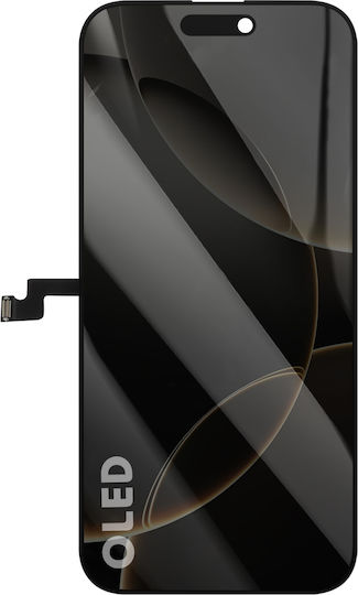 Avizar Hard Oled Screen Iphone 16 Pro Max Pre-assembled Touch Glass Black