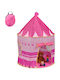 Relaxdays Kinderzelt Rosa