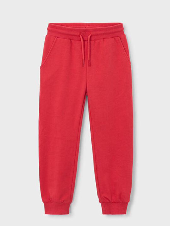 Mayoral Kids Sweatpants Red