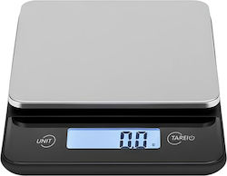 Avizar Electronic Kitchen Scale 5 Kg Tare Dry Liquid Ingredients Black Silver