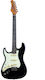 St300 Electric Guitar for Left-handed Stratocaster Black