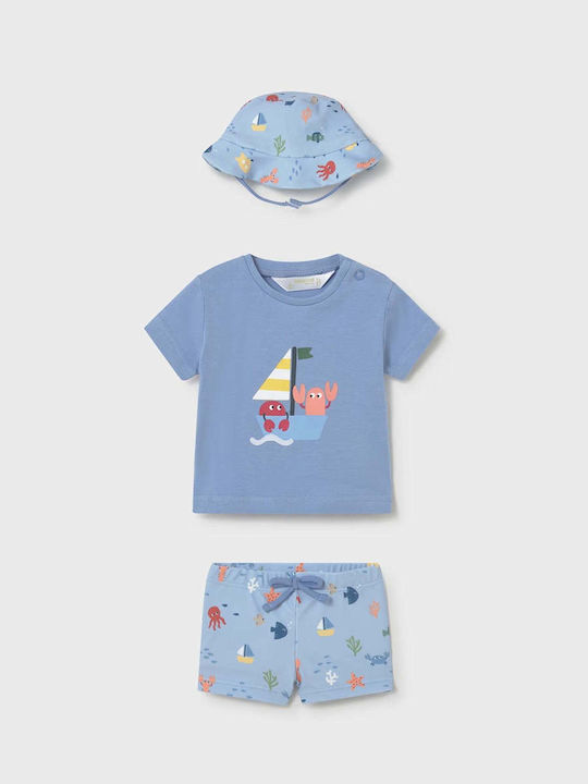 Mayoral Costum de baie pentru copii Set Sky Blue