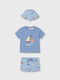 Mayoral Costum de baie pentru copii Set Sky Blue