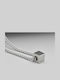 Kollje Minimal Metallischer Würfel In Silberfarbener Ausführung
