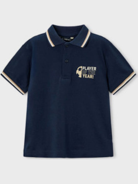 Παιδικό Polo Κοντομάνικο Μπλε