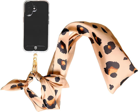 Force Case Removable Scarf Shoulder Strap Universal Smartphone Leopard Pattern Leopard
