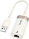 Hoco USB Network Adapter with Wired Ethernet Connection
