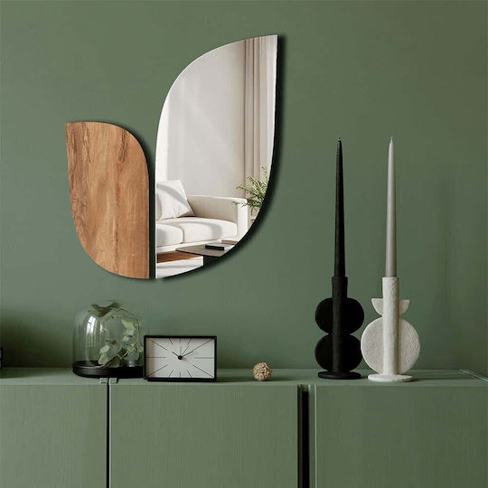 Wallity 587MRX1224 Καθρέπτης Λευκός 50x43cm