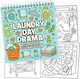 Obro Thick Page Coloring Book – Laundry Day Drama Whimsical Style Coco Wyo Relaxation Adults
