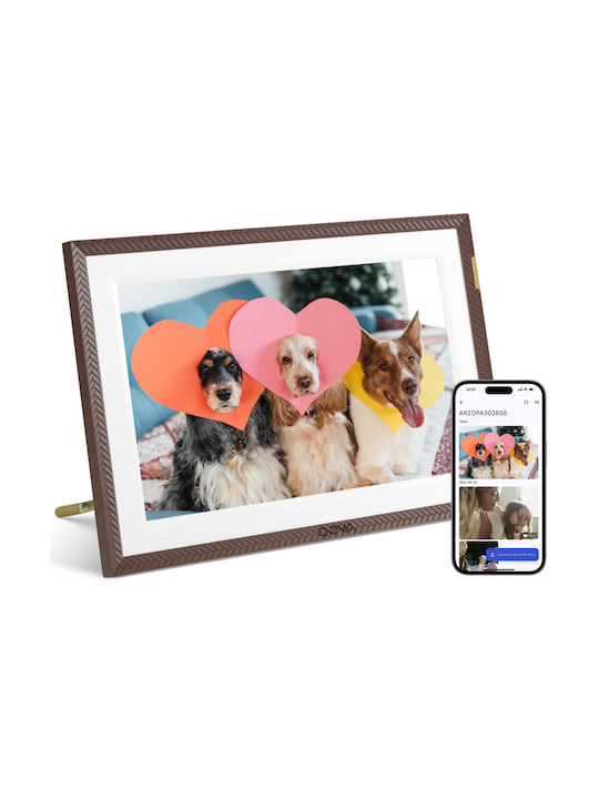 Qova D15 Wifi Ramă Foto Digitală 15,6 Inch Ecran Ips Hd Rezoluție 1920x1080 Memorie 32gb Ecran Tactil Card 128gb Suport Redare Foto Video Control De La Distanță Prin Aplicație Difuzor