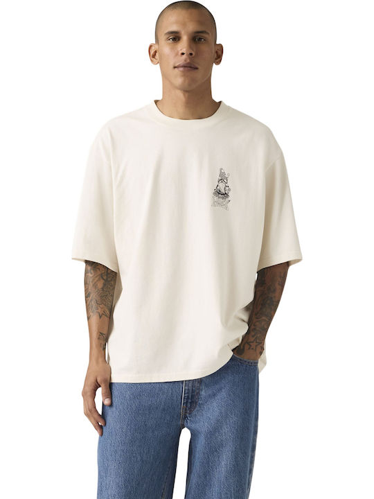 Levi's T-shirt Ecru