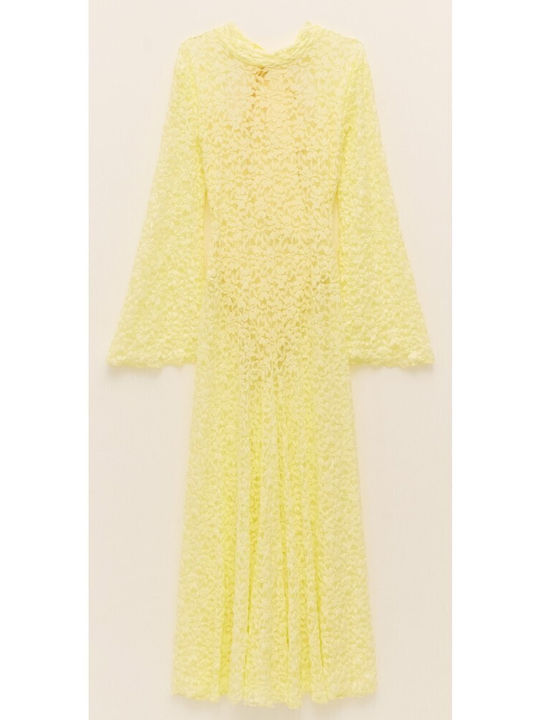 Lumina Mit Spitze Damenkleid Hochzeit - Taufe Gelb