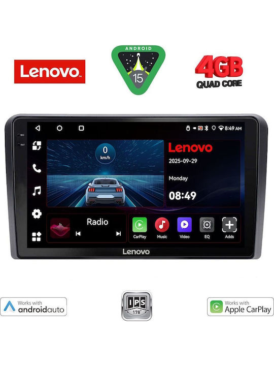 Lenovo Car Audio System for Ford Transit Connect 2018-2025 (Bluetooth/USB/WiFi/GPS/Apple-Carplay/Android-Auto) with Touch Screen 10"