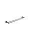 Vinci Wall-Mounted Bathroom Rail Black