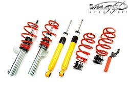 Регулируемо Окачване По Височина И Твърдост V-maxx Audi A3 8p Seat Altea Skoda Octavia 1z Vw Golf 5 Passat 3c – Φ55mm До 1105kg 70 Av 16/55